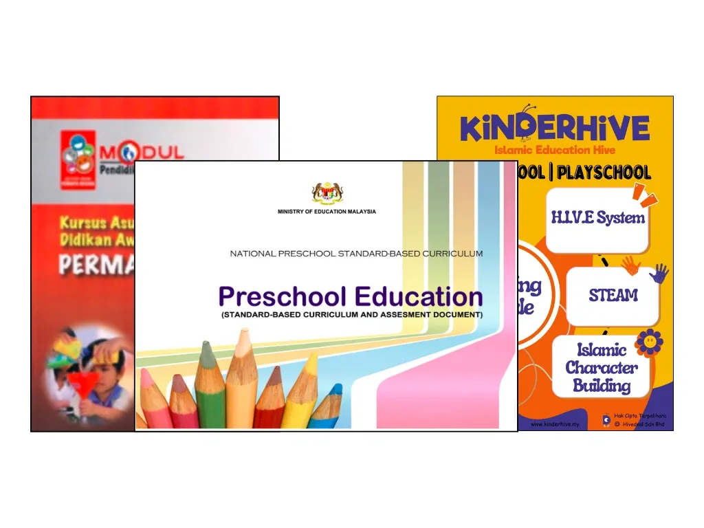 KinderHive preschool curriculum based on Malaysia Ministry of Education standards